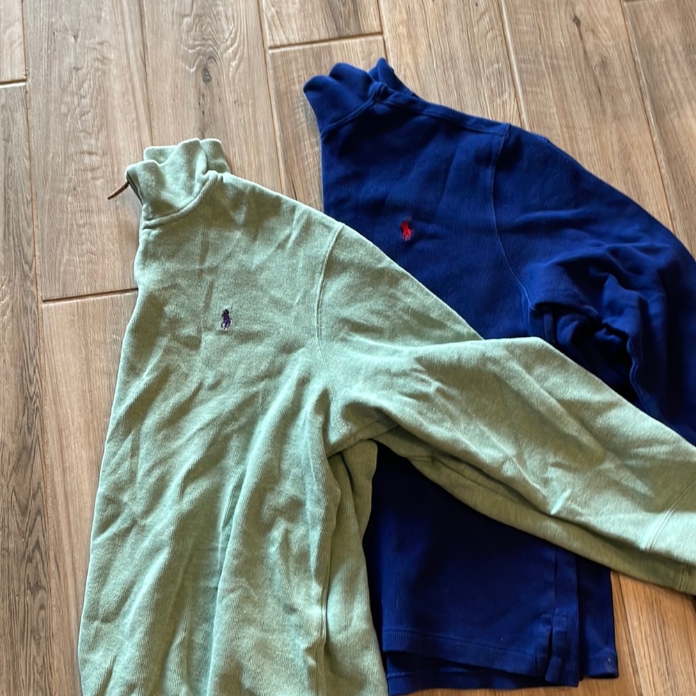 Bundle of 2 Polo quarter zip